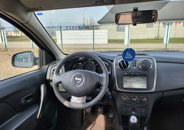 Dacia Logan cena 15900 przebieg: 265555, rok produkcji 2013 z Piła małe 326